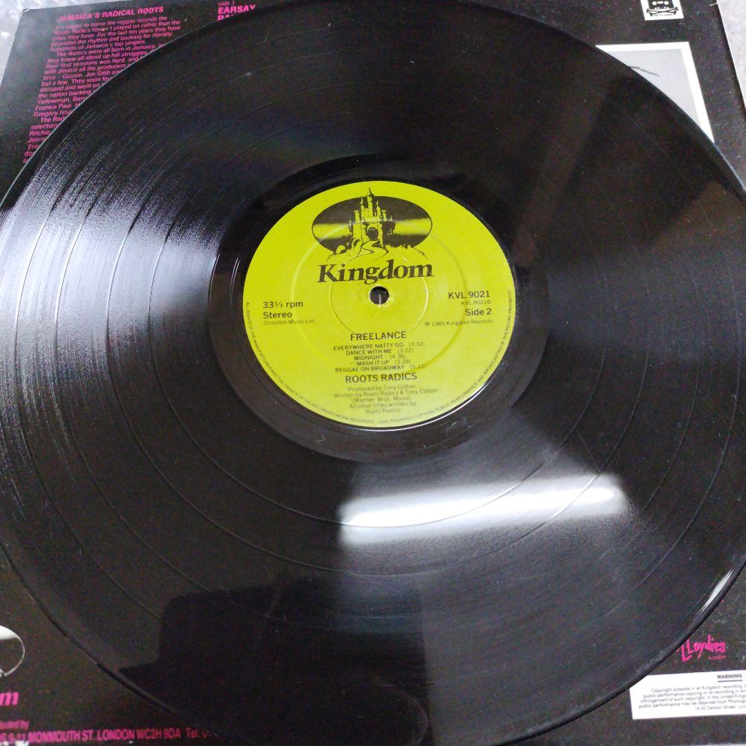美盤ROOTS RADICS Freelance UK盤オリジナルDubレコード