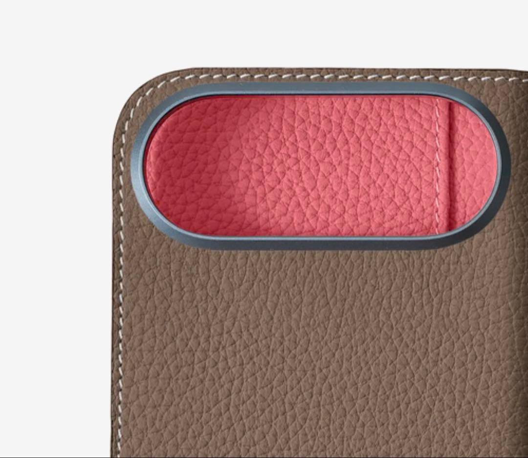 BONAVENTURA iPhone Airダイアリーケース シュリンクレザー