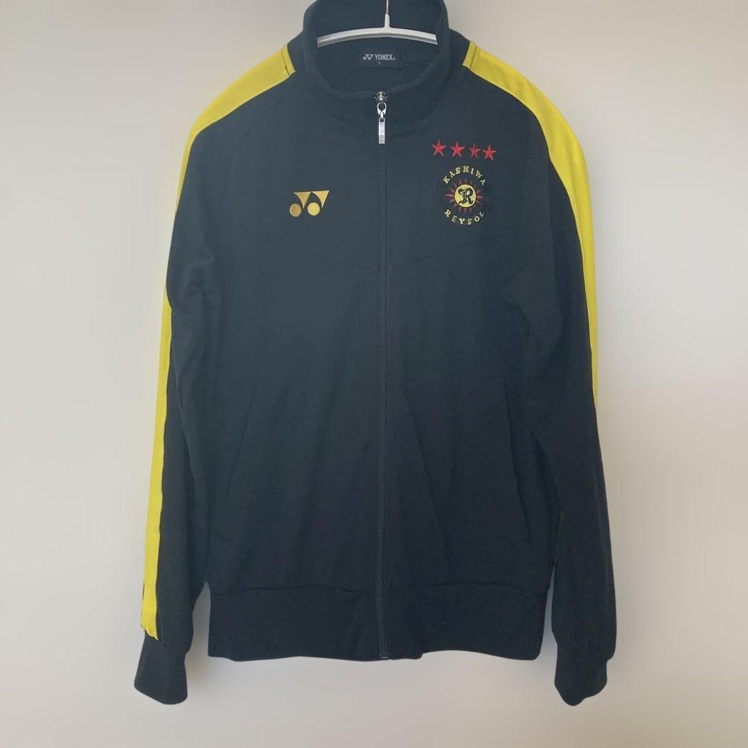 柏レイソル　アンセムジャケット　YONEX イエローブラック　Sサイズ