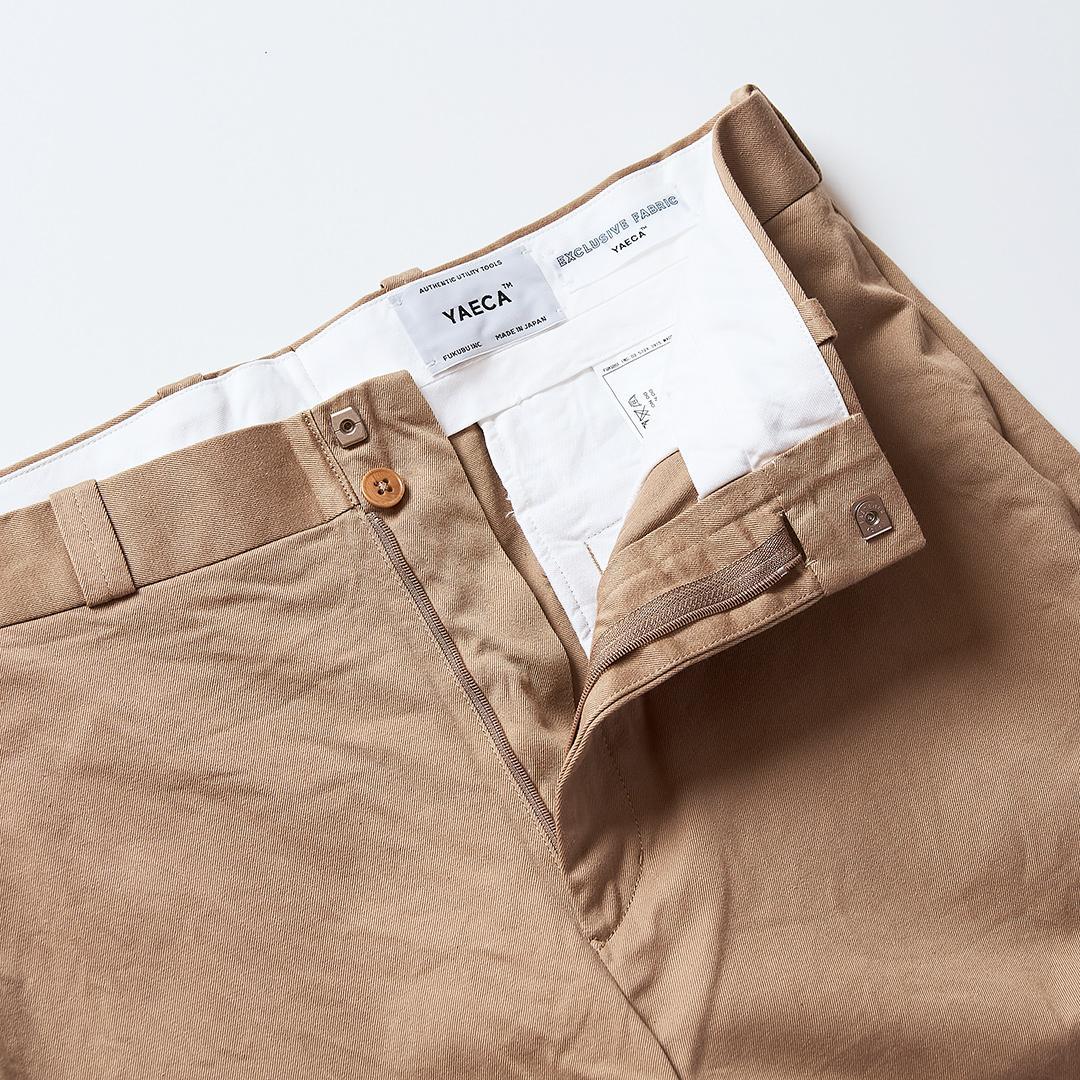 【新品未使用】YAECA チノパン カーキ サイズ32
