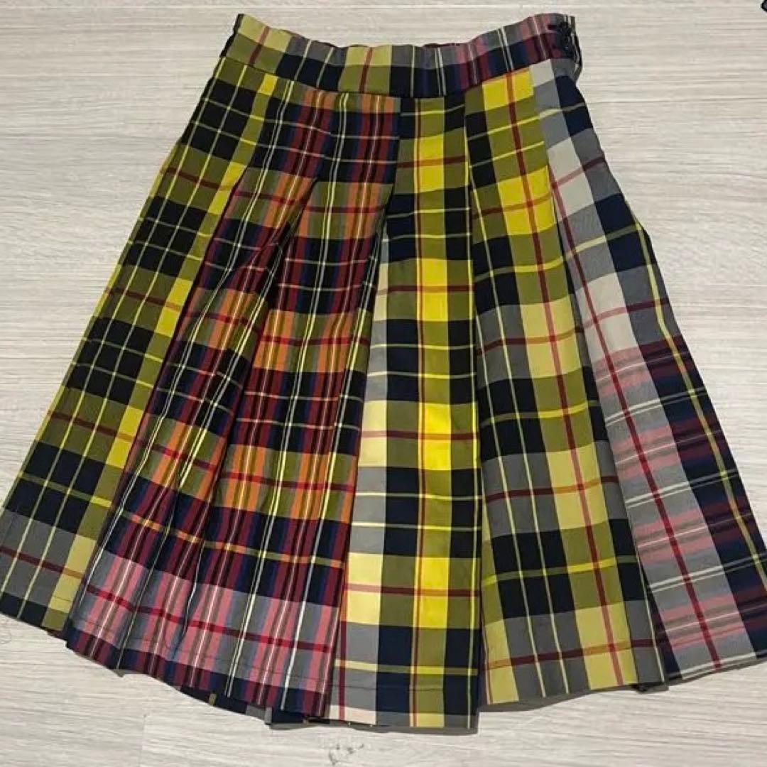 Comme des Garçons チェック柄キュロット ss