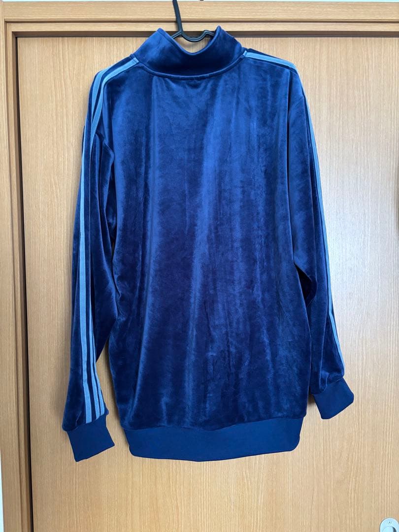 【美品】アディダス　ベロアトラックジャケット　Mサイズ