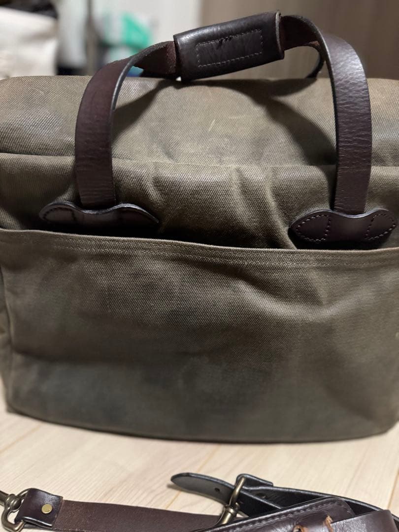 フィルソン FILSON ブリーフケース コットン レザー