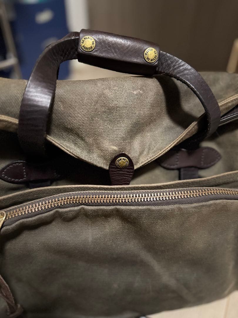 フィルソン FILSON ブリーフケース コットン レザー