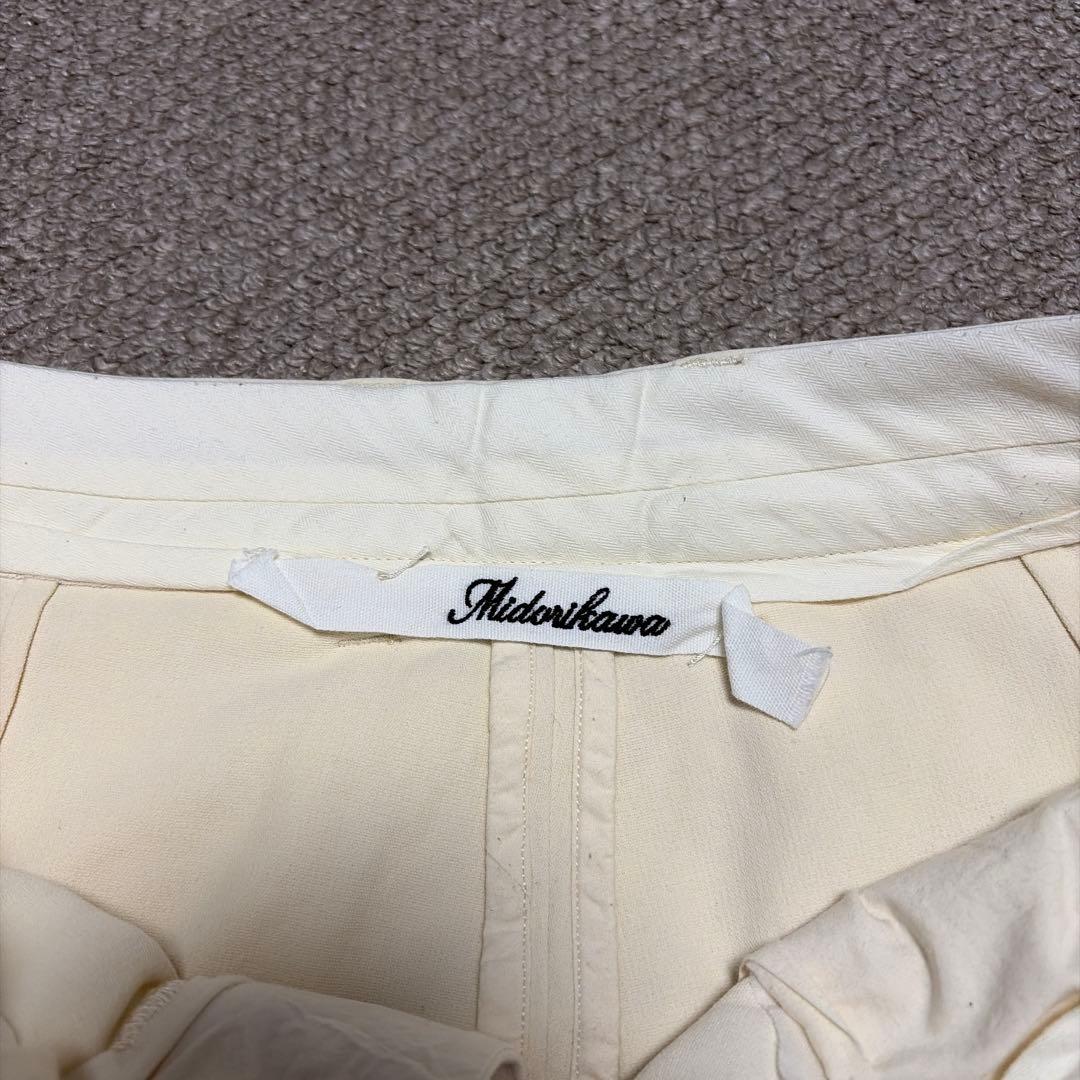 専用　ミドリカワ　midorikawa スラックス　レイヤードパンツ