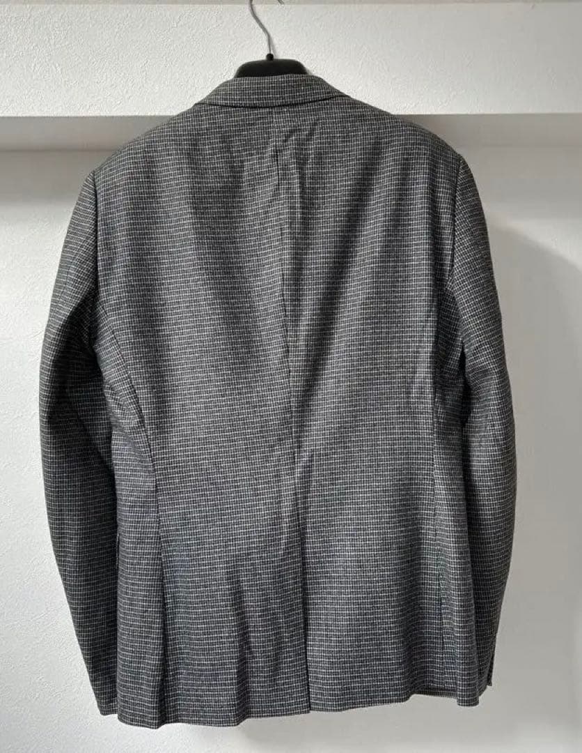 kolor / Perpetual グレー チェック柄 セットアップ