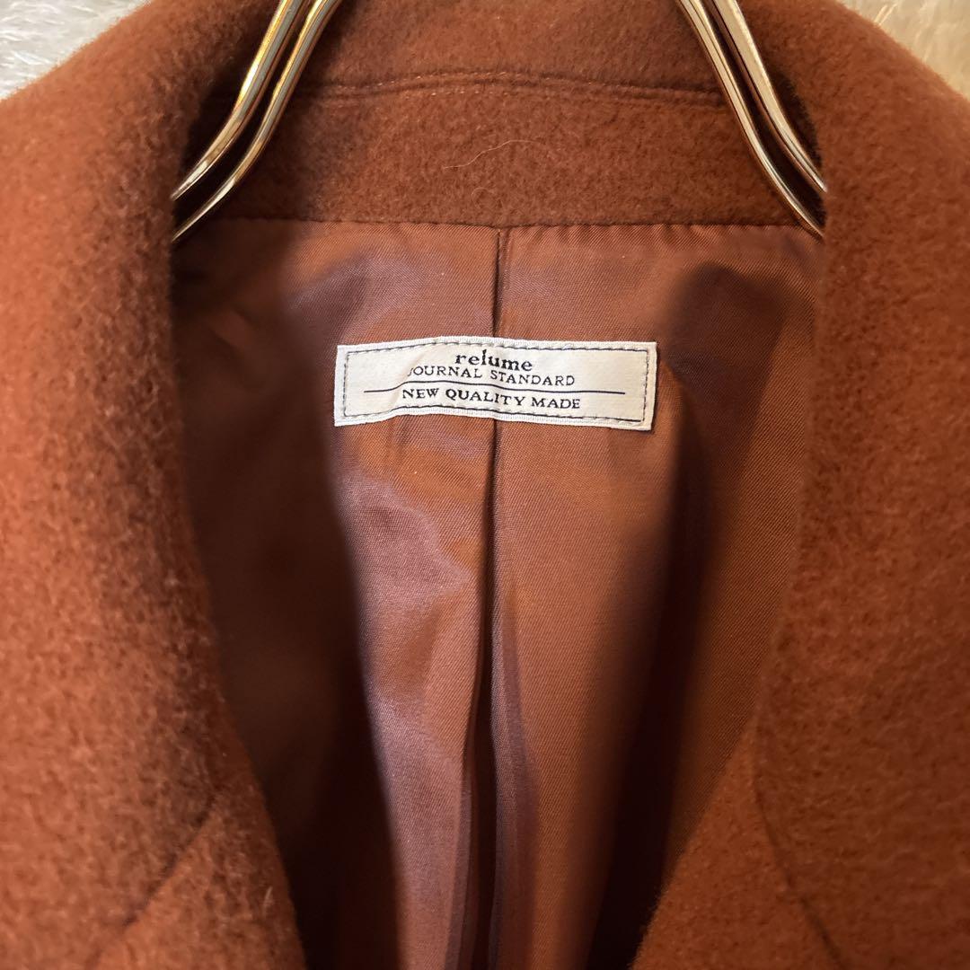 しおり！！ジャーナルスタンダード レリューム ウール コート チェスター