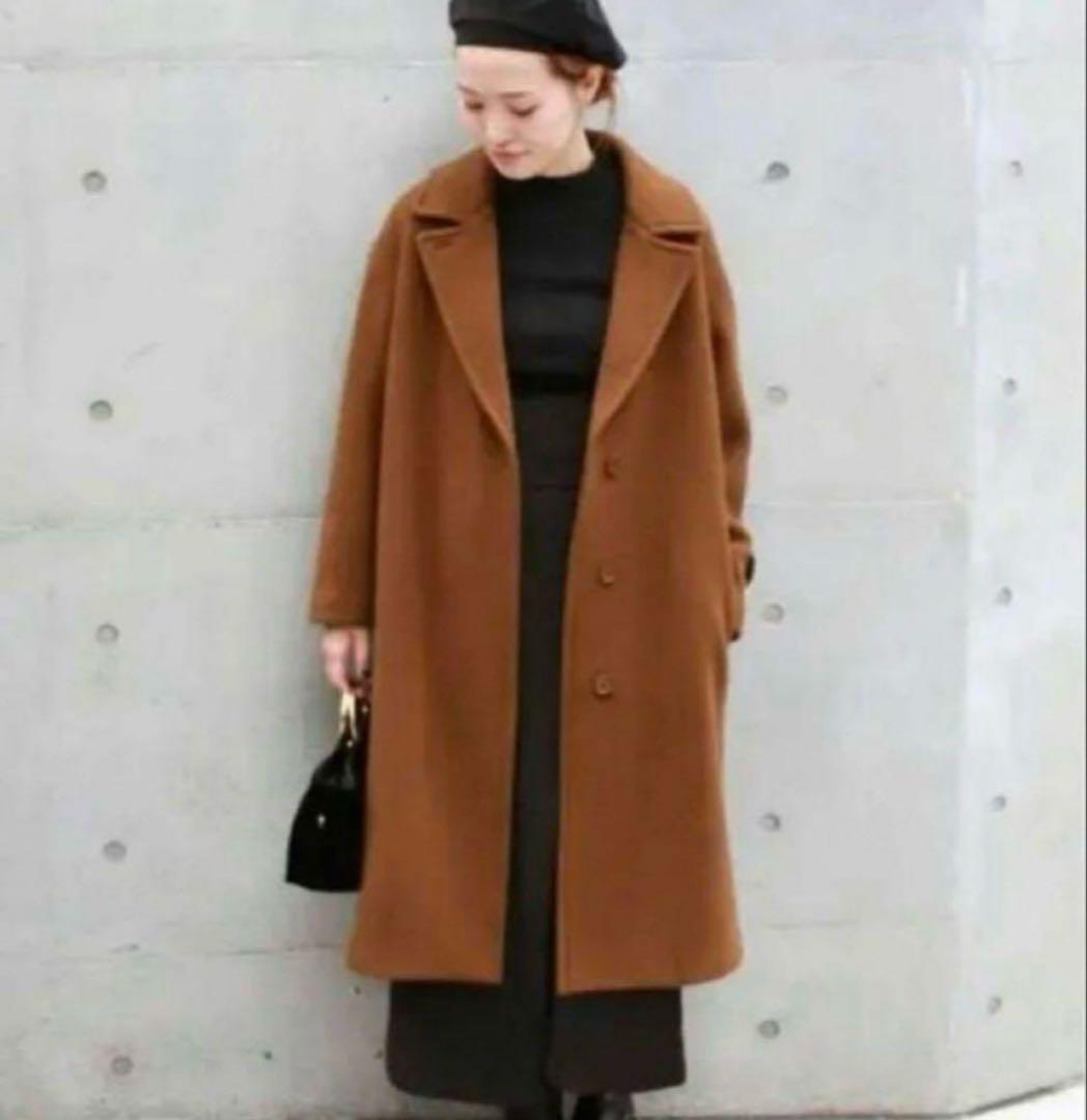 しおり！！ジャーナルスタンダード レリューム ウール コート チェスター