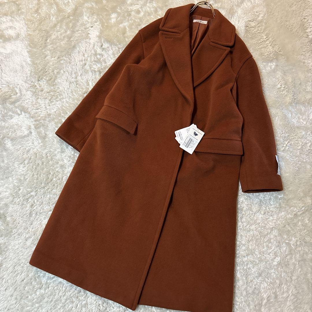 しおり！！ジャーナルスタンダード レリューム ウール コート チェスター