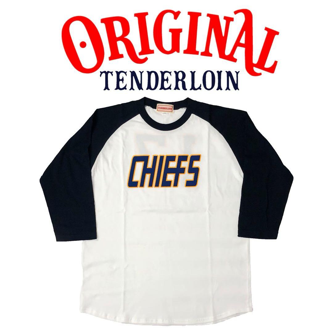 江*ン様 Tenderloin CHIEFS ロンT ラグラン