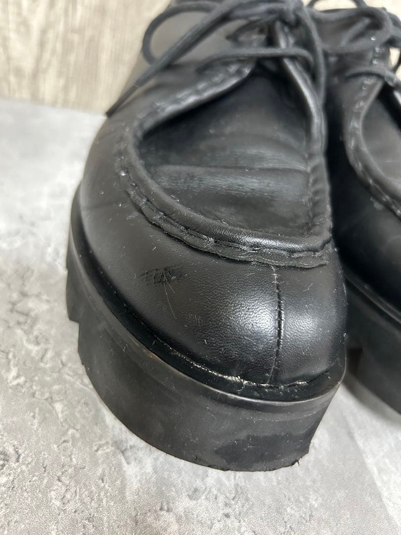 PADRONE パドローネ チロリアンシューズ チャンキーソール 42 黒