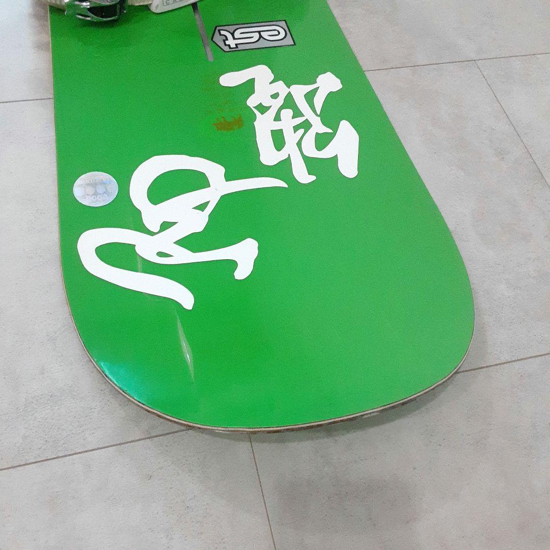 バートンUNINC GIGI RUFスノーボードセット CARTELビンディング