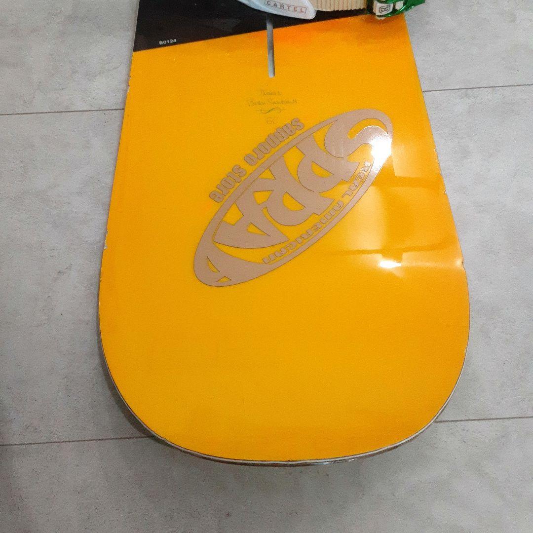 バートンUNINC GIGI RUFスノーボードセット CARTELビンディング