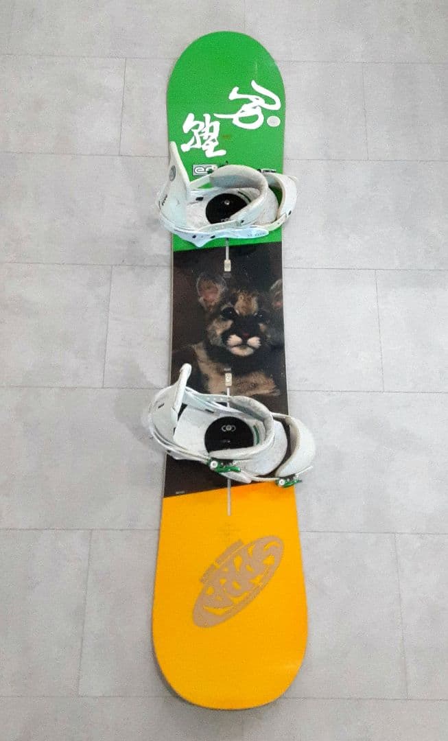 バートンUNINC GIGI RUFスノーボードセット CARTELビンディング