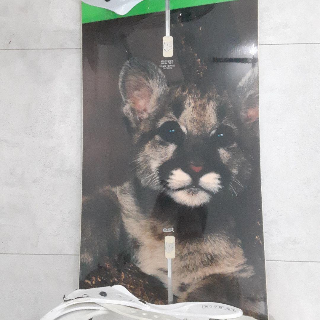 バートンUNINC GIGI RUFスノーボードセット CARTELビンディング