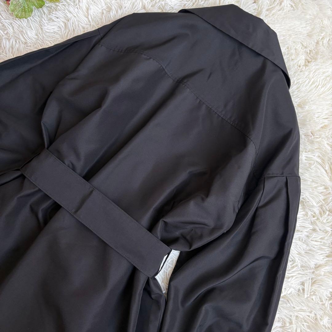 未使用級♡フォクシー ロングコート BALLERINA シルク100% 19万