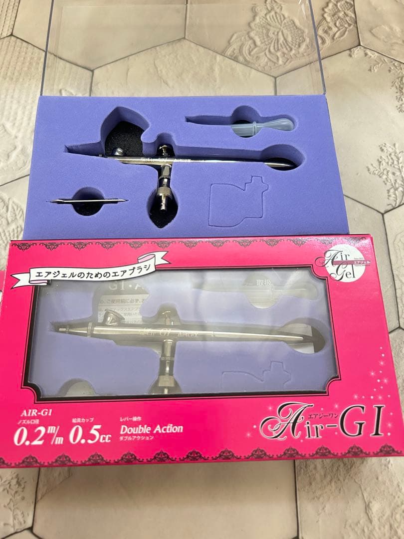 エアジェル コンプレッサー　AIR TEX Air-K エアブラシセット