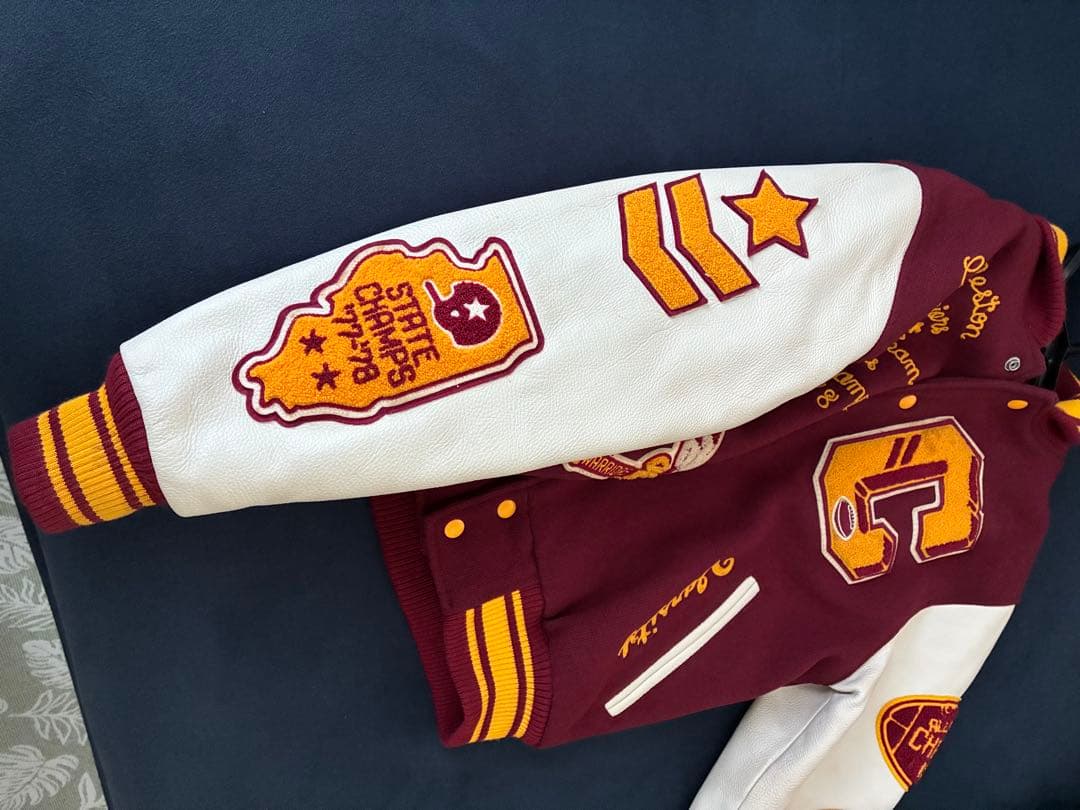 Champion 80th記念 スタジャン チャンピオン フルデコ