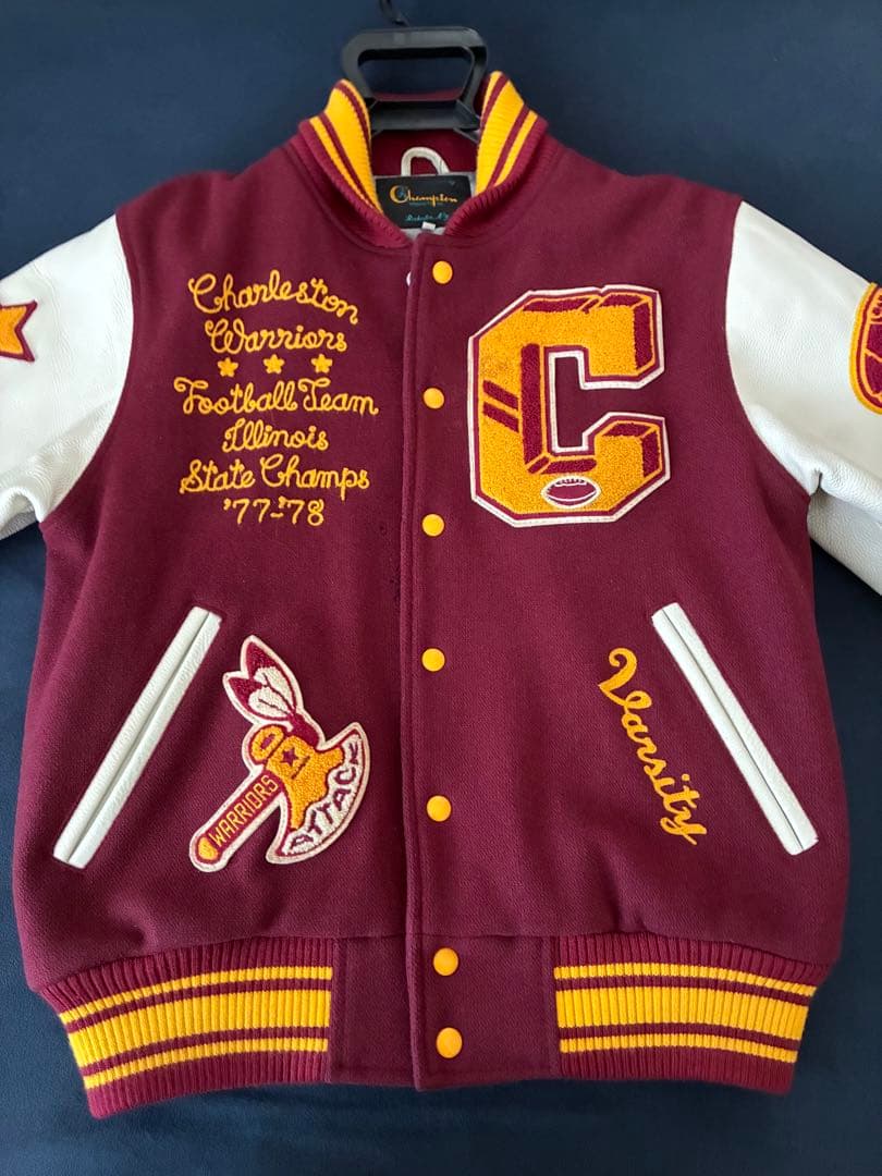 Champion 80th記念 スタジャン チャンピオン フルデコ