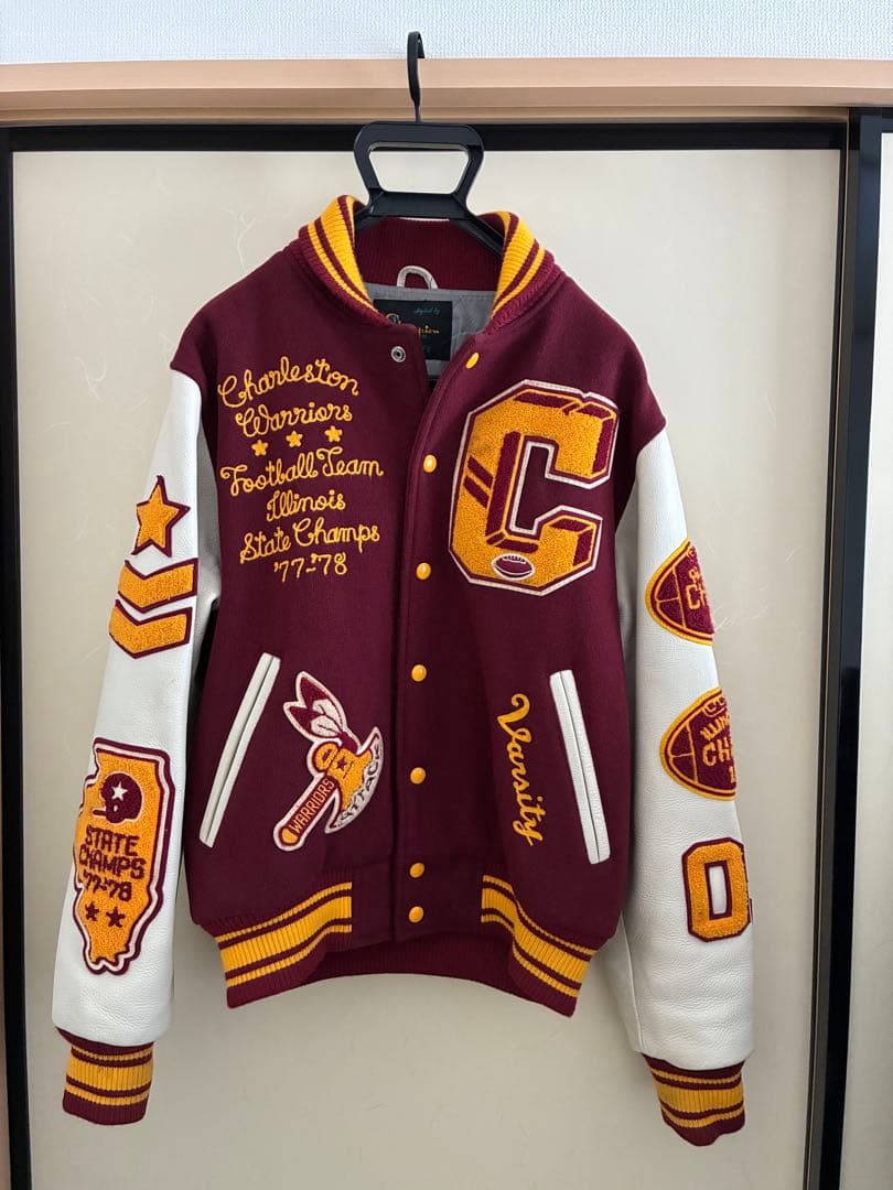 Champion 80th記念 スタジャン チャンピオン フルデコ