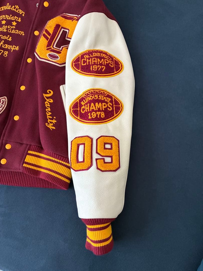 Champion 80th記念 スタジャン チャンピオン フルデコ