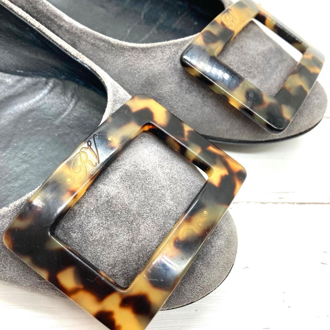 美品❣️ロジェヴィヴィエ Roger Vivier 23フラットシューズ靴35.5