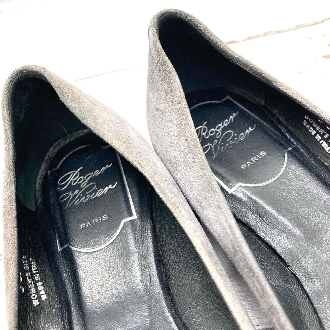 美品❣️ロジェヴィヴィエ Roger Vivier 23フラットシューズ靴35.5