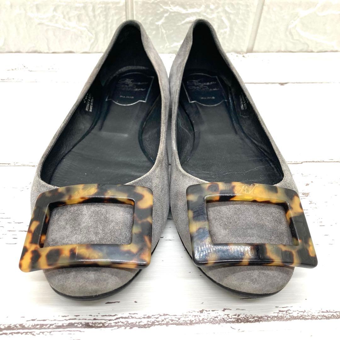 美品❣️ロジェヴィヴィエ Roger Vivier 23フラットシューズ靴35.5