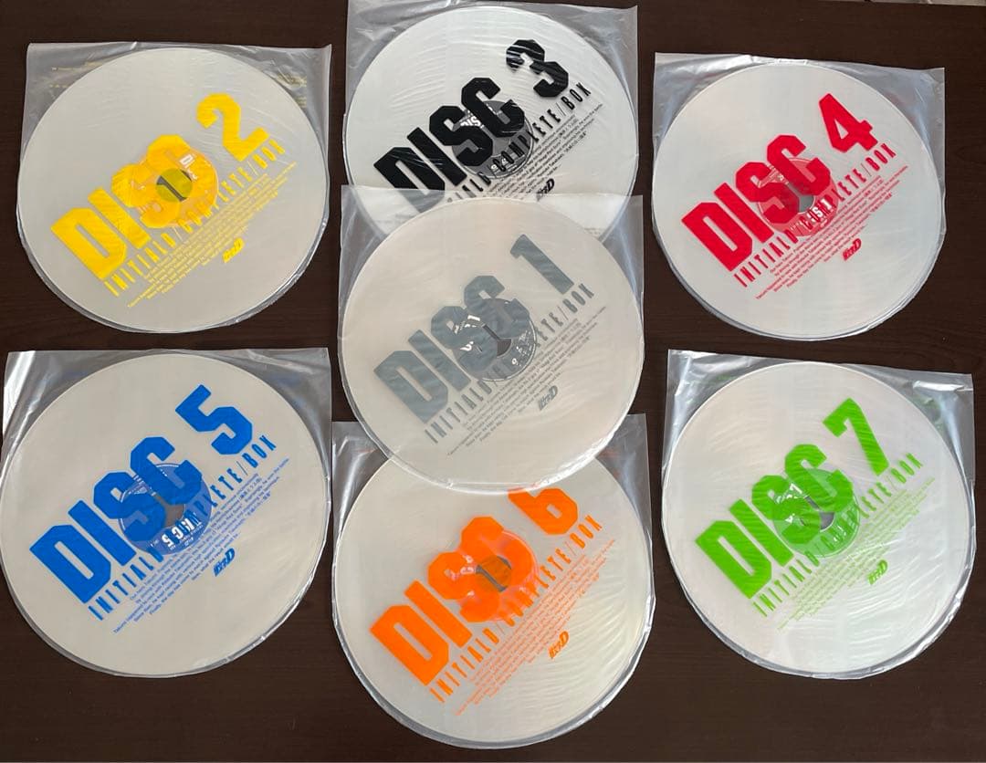 頭文字D イニシャルD コンプリートBOX 入手困難 LD 全129話特典映像