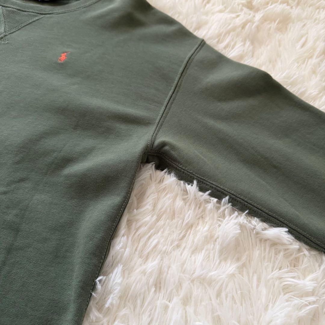 現行タグ✨美品　ラルフローレン　スウェット トレーナー　ポニー刺繍　バックロゴ