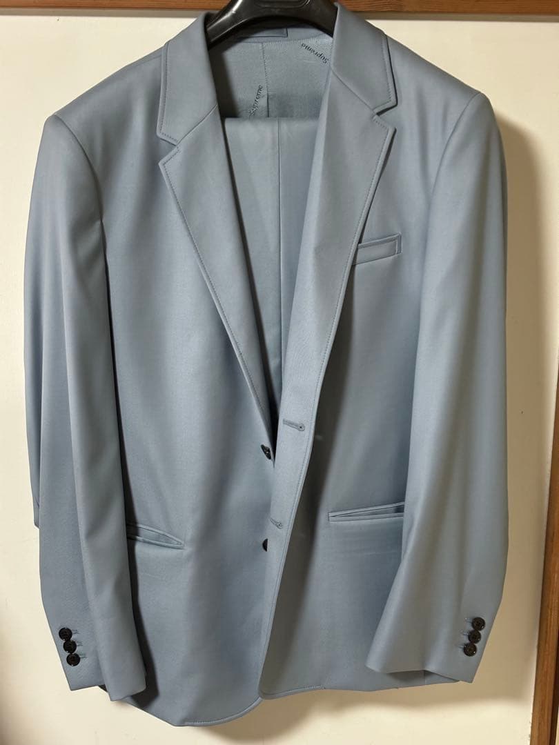 カ*カ様 Supreme 20ss wool suit slate Mサイズ