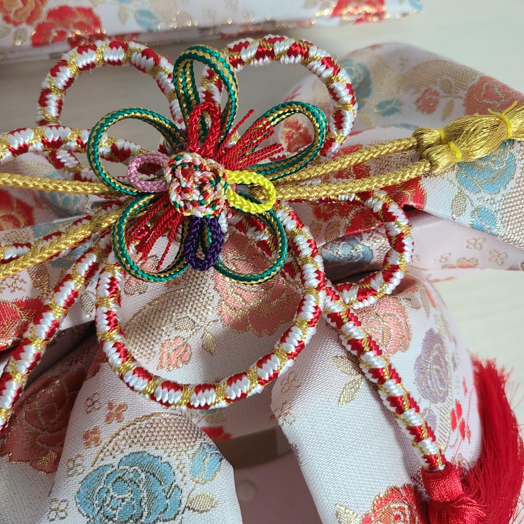 七五三帯 はこせこセット　7歳　ピンク系　8点セット