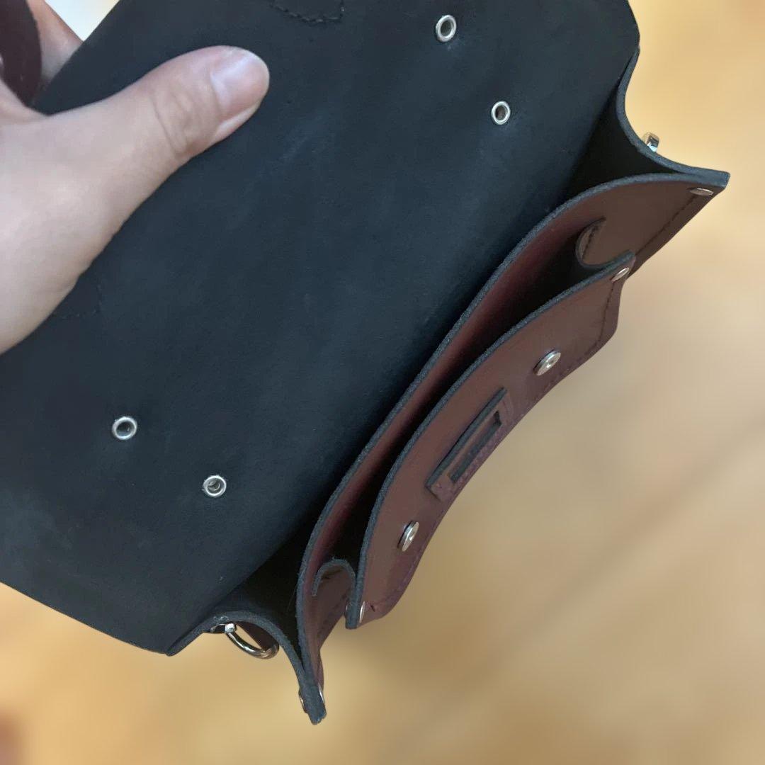 こ*ま様 【英国購入】【美品】サッチェルバッグ