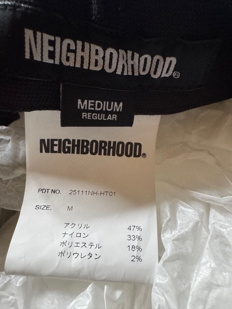 NEIGHBORHOOD ベレー帽 M ブラック