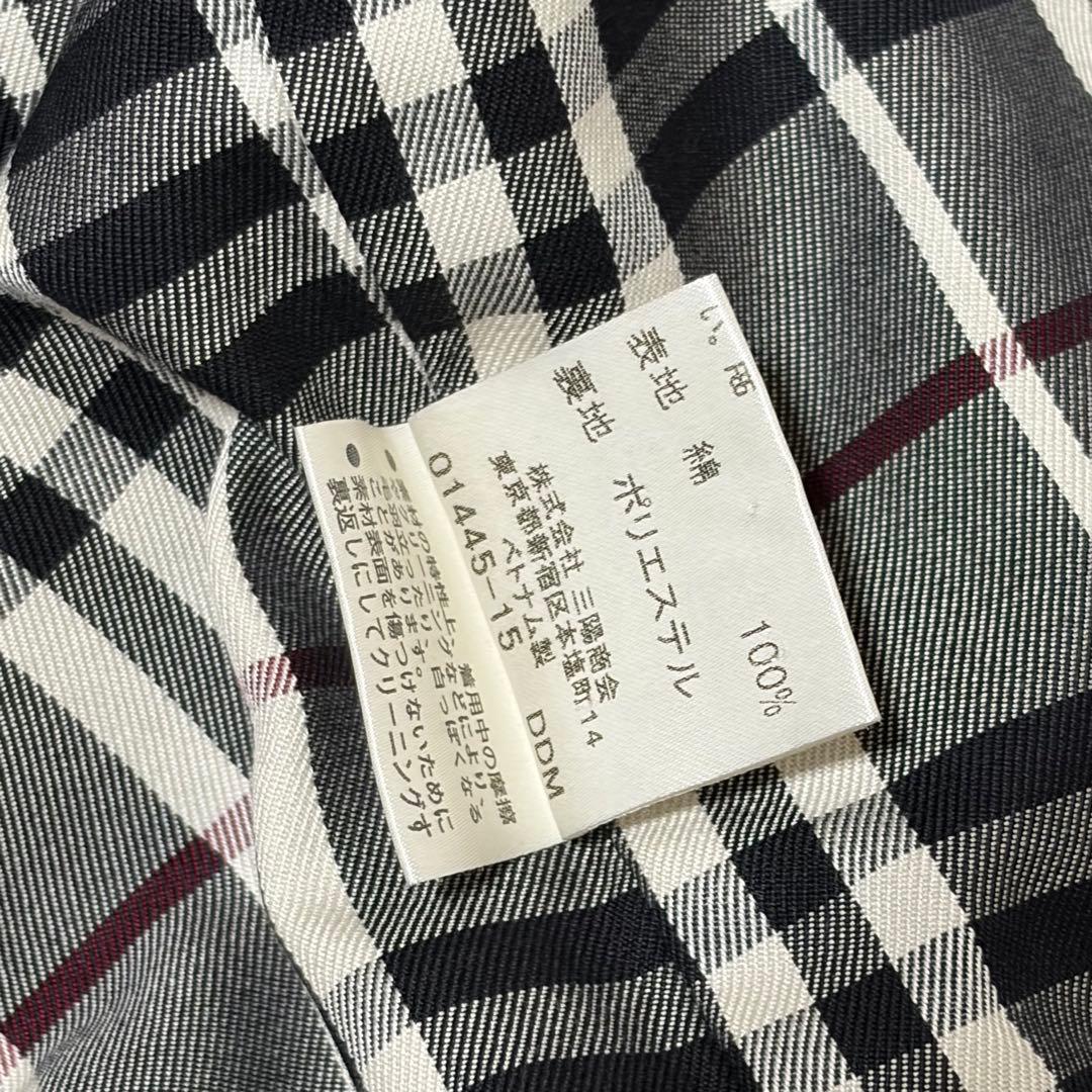 美品　バーバリーブールレーベル　トレンチコート　ライナー　ブラック