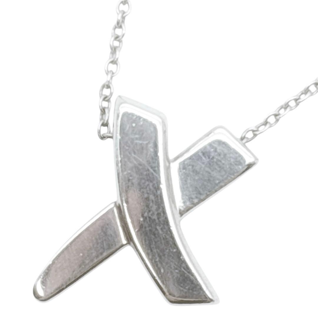 美品◎ ティファニー パロマピカソ キスクロス ネックレス シルバー925