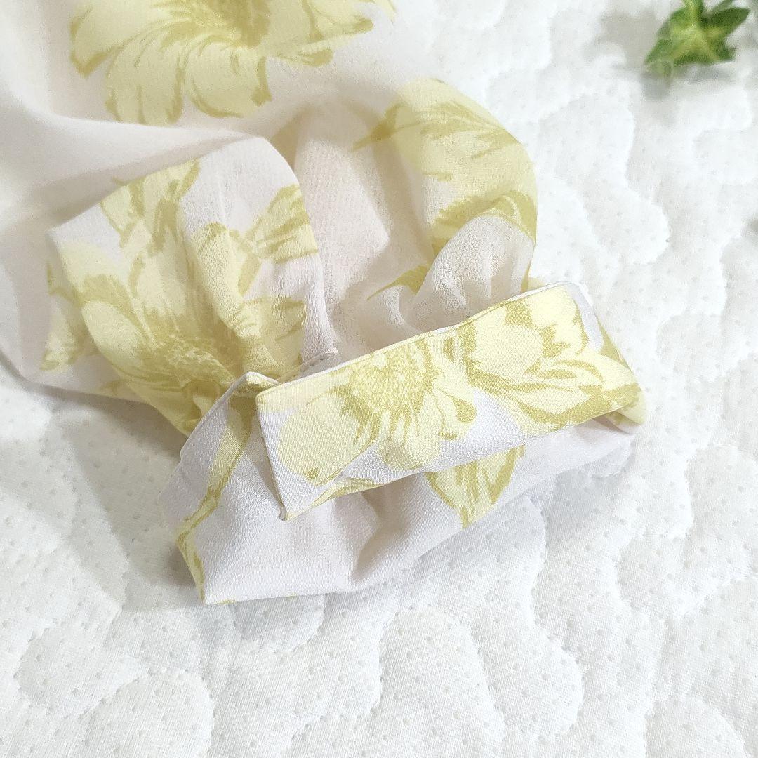 極美品✨ダイアグラム　2025年　フラワープリントプリーツワンピース　ベルト付き