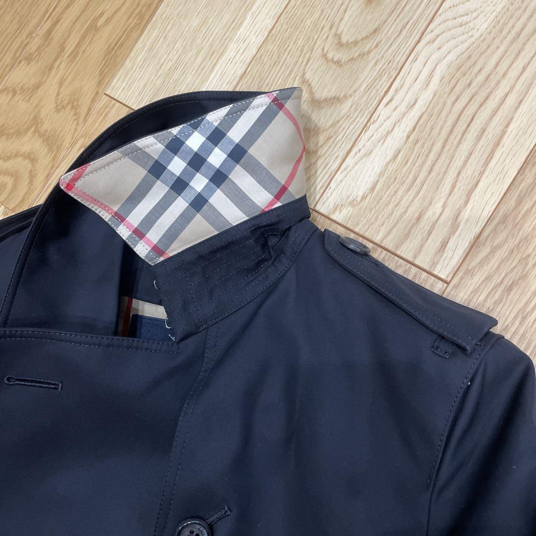 新品 バーバリー ロンドン 黒 トレンチコートBURBERRY LONDON