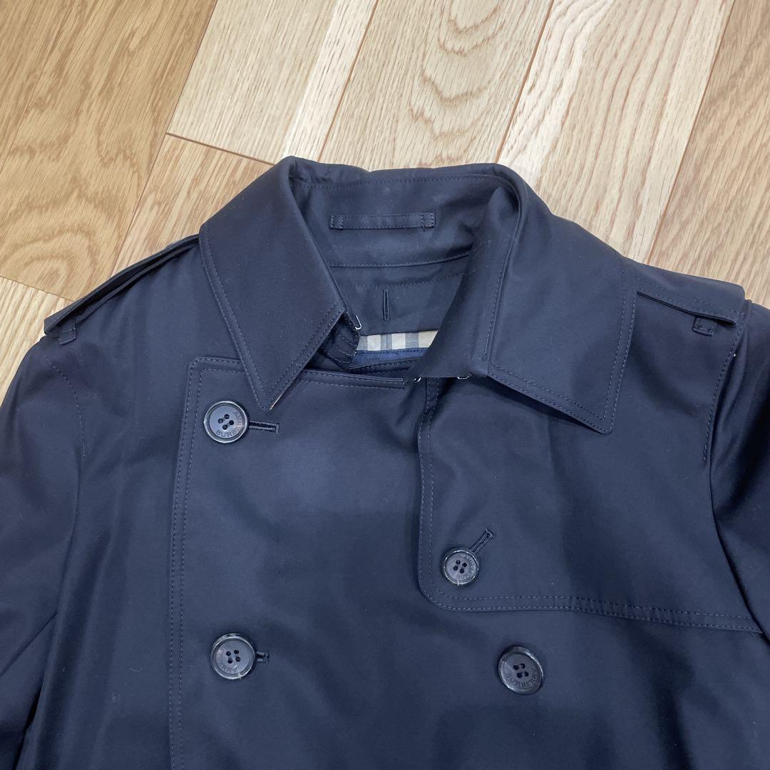 新品 バーバリー ロンドン 黒 トレンチコートBURBERRY LONDON