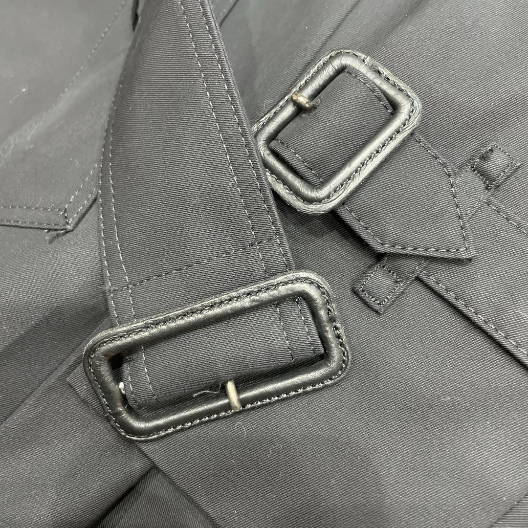 新品 バーバリー ロンドン 黒 トレンチコートBURBERRY LONDON