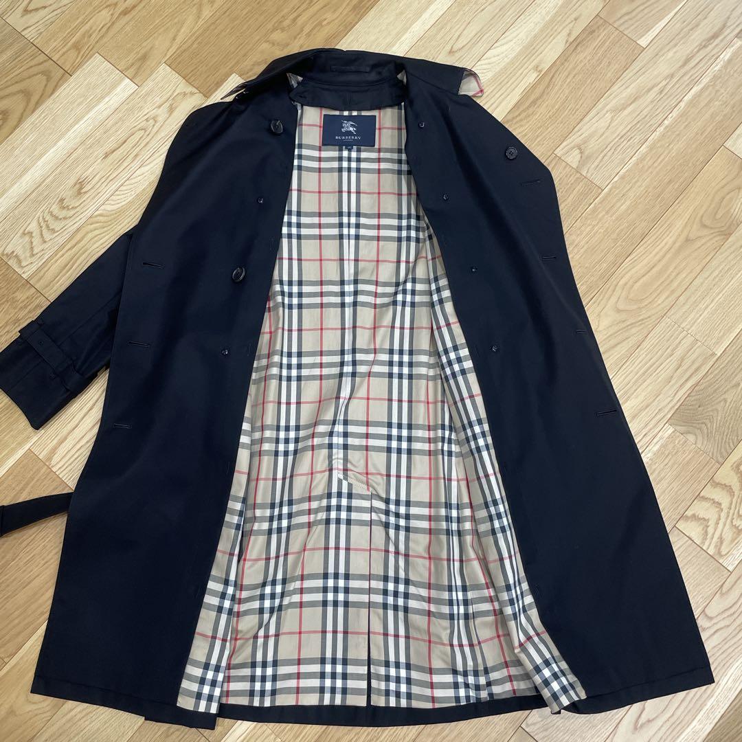 新品 バーバリー ロンドン 黒 トレンチコートBURBERRY LONDON