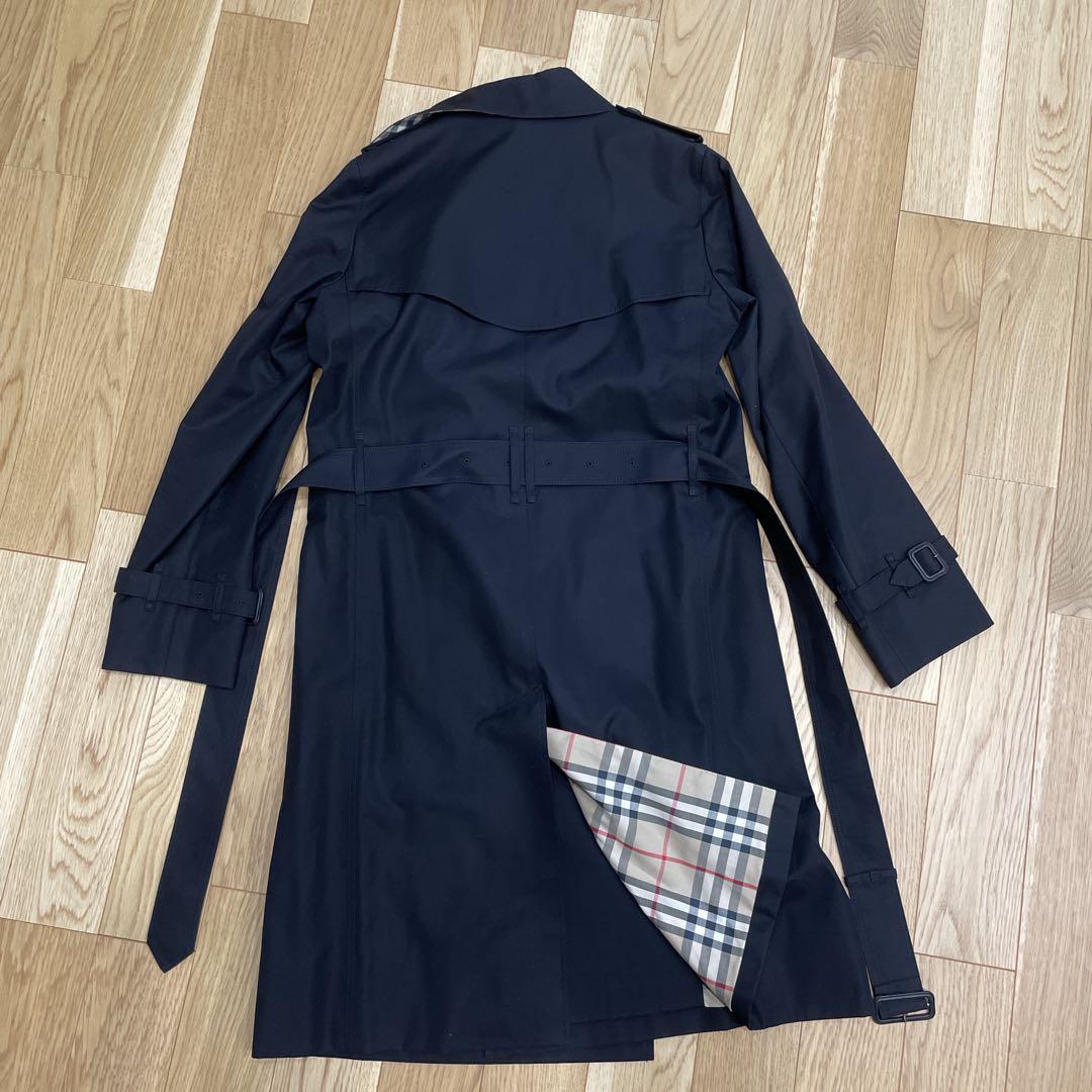 新品 バーバリー ロンドン 黒 トレンチコートBURBERRY LONDON