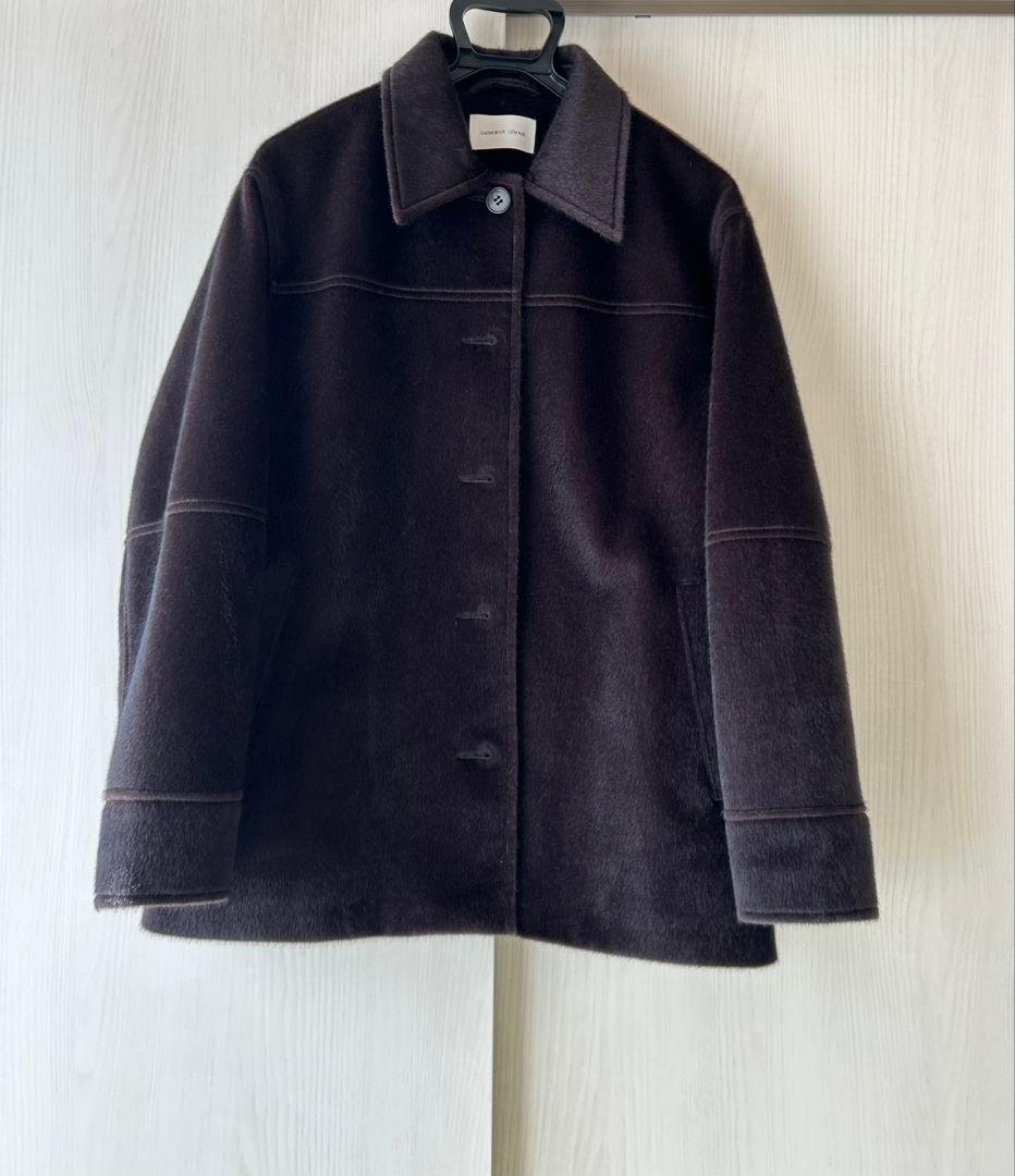 【ほぼ未使用】CAPRICIEUX LEMAGE ホースファーハーフコート