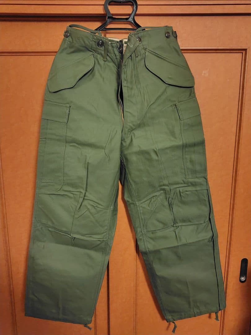 デッドストック アメリカ軍実物 M51カーゴパンツ R-S M-51