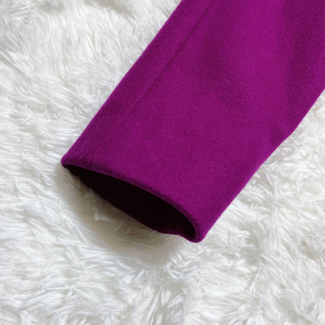 Kazu_Tae_7_11 ⭐️エトロ　チェスターコート　バイカラー　ウール