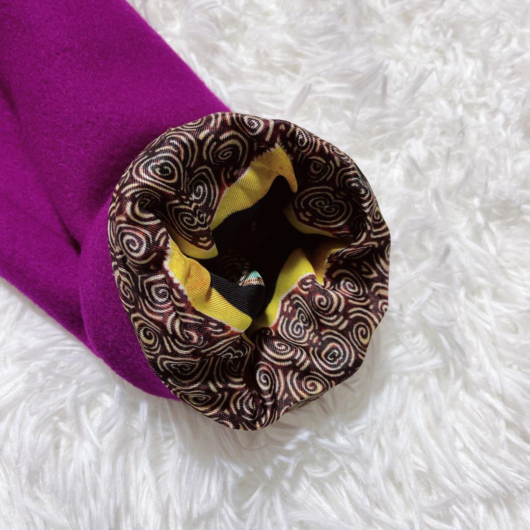 Kazu_Tae_7_11 ⭐️エトロ　チェスターコート　バイカラー　ウール