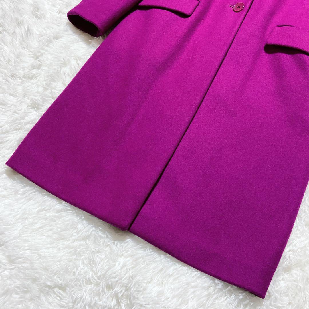 Kazu_Tae_7_11 ⭐️エトロ　チェスターコート　バイカラー　ウール