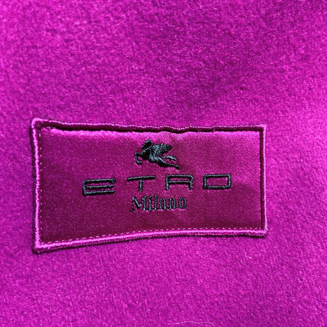 Kazu_Tae_7_11 ⭐️エトロ　チェスターコート　バイカラー　ウール