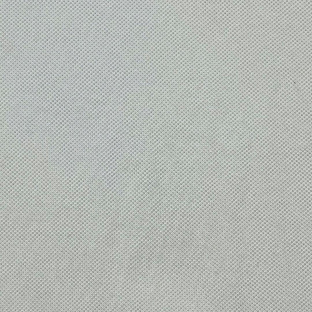 装飾ボタン　カラフルマルチストライプ　ポロシャツ白XL 現行　PAULSMITH