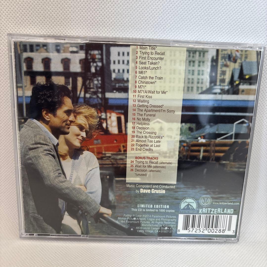 映画　恋に落ちて　サウンドトラック　CD